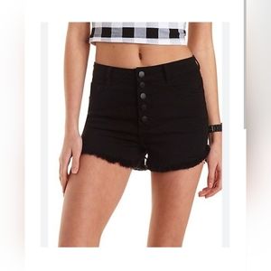High waisted refuge shorts